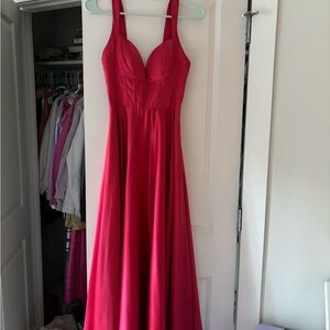 Darling Fuchsia Maxi Dress